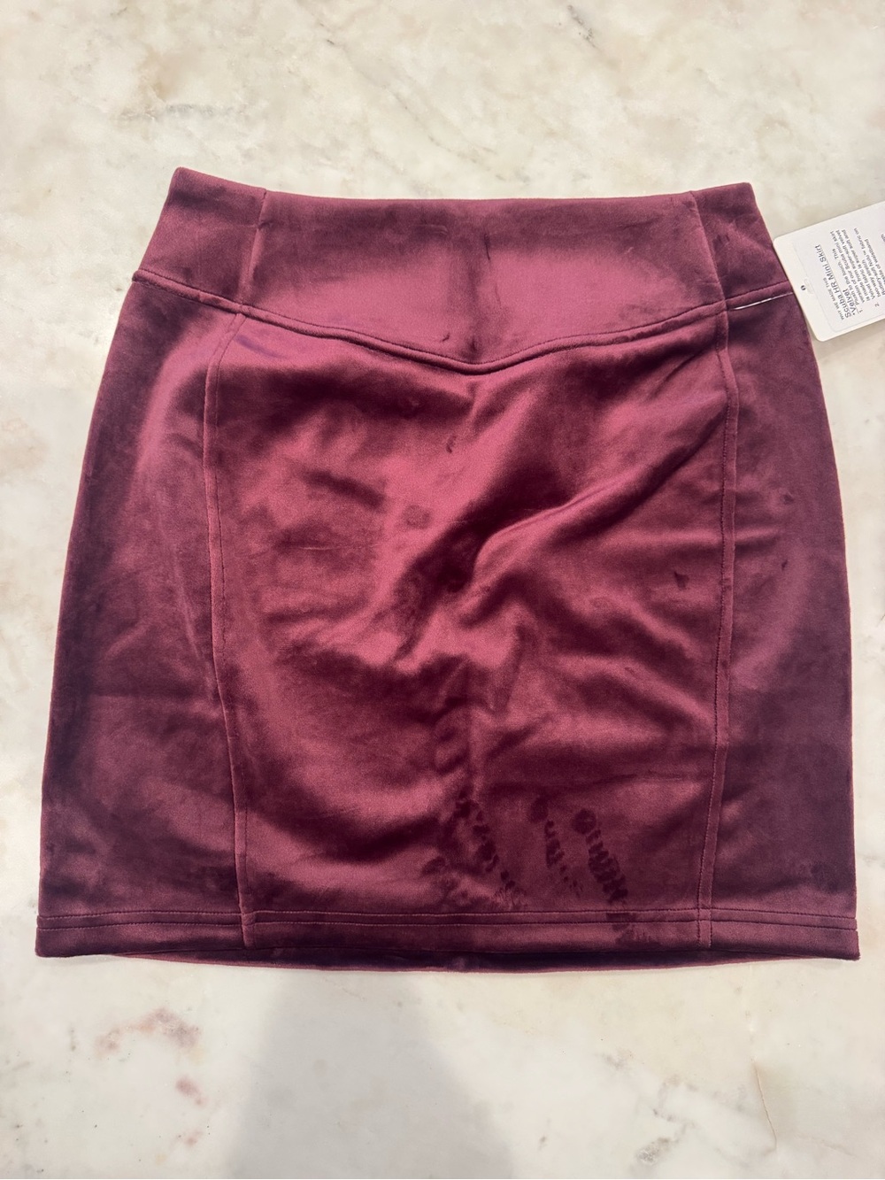 NWT Lululemon Scuba HR Mini Skirt Velvet Purple XS